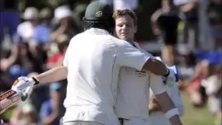 New Zealand v Australia: Joe Burns & Steven Smith hit centuries