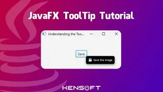 JavaFX ToolTip Tutorial For Beginners