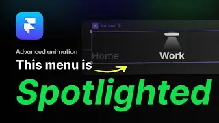 Spotlight Effect Animation in Framer (No Code)