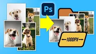 How To Resize 100s Of Images In Photoshop With One Click!