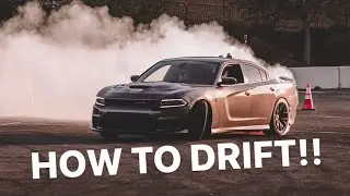 HOW TO DRIFT A HELLCAT CHARGER/ CHALLENGER FOR BEGINNERS!!!