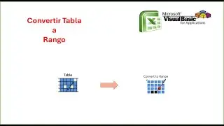 Convert Table to Range with VBA in Excel
