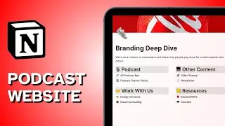 Revamp Your Podcast Website with Notion and Super: A Step-by-Step Guide