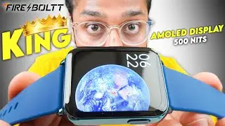 Biggest AMOLED Display Smartwatch 👑 Fireboltt King Unboxing & Review | Best Smartwatch Under 3000?
