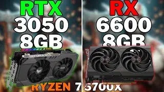 RTX 3050 8GB vs RX 6600GB - Qual a melhor na mesma faixa de Preço?