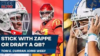 Tom E. Curran joins WEEI to discuss how the Patriots will approach the Draft with the rise of Zappe!