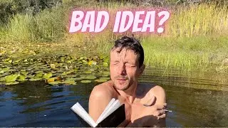 Nature Journaling in a Pond