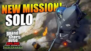 GTA Online Mercenaries DLC New Missions! Solo, Hard Mode, All Completed