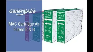 GeneralAire® MAC Cartridge Filters Features & Benefits