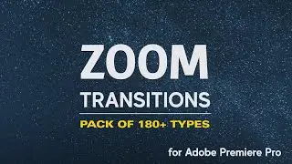 Transitions Fun - Zoom Transitions Pack for Adobe Premiere Pro