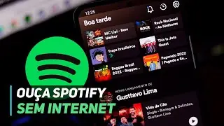 Como ESCUTAR SPOTIFY sem INTERNET (OFFLINE)