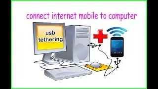 How to use internet from android phone to pc via usb tethering