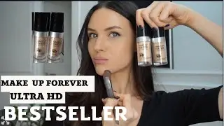 Любимый ТОНАЛЬНЫЙ КРЕМ MAKE UP FOREVER  ULTRA HD.Обзор Y215,Y225,Y245,Y315