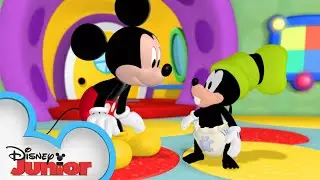 Goofy Turns into a Baby 👶🏼| Mickey Mornings | Mickey Mouse Clubhouse | @disneyjr