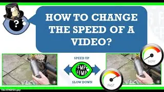 How to change the speed of a video | Custom value video speed up and slow down 