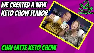 We created a new Keto Chow Flavor | Chai Latte Keto Chow