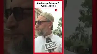 Canopy Collapse at Delhi Airport Terminal-1: Owaisi Demands Answers, Criticizes Waterlogging Issues