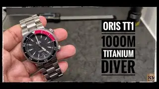 Oris TT1 1000m Titanium diver full review 