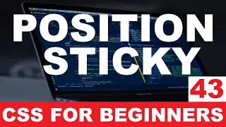 CSS Tutorial 43 : Position sticky