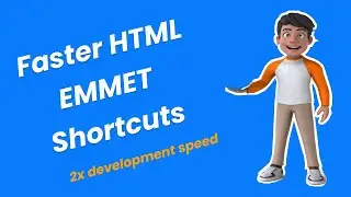 Web Development Tutorial | Faster development speed | Emmet Shortcut