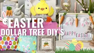 🐣 DOLLAR TREE Easter DIY 2024 | Easy High End Easter Dollar Tree DIY | Easter and Spring Decor