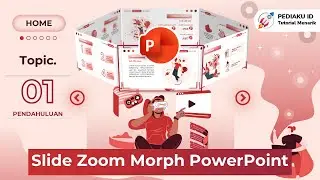 TUTORIAL SLIDE ZOOM MORPH POWERPOINT KEREN | MORPH POWERPOINT