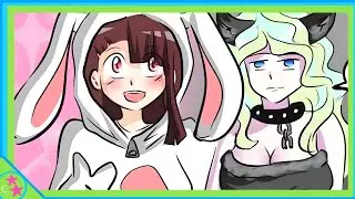 Akko & Diana's Halloween Costumes | Little Witch Academia Comic Dub