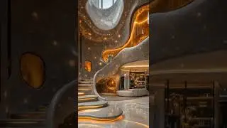 Luxury shop interior design idea.