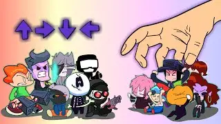 Anime Chibi Fnf vs Finger || Friday Night Funkin' Animation || Compilation