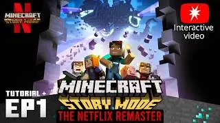 Minecraft: Story Mode | EP1: The Order of the Stone (Netflix) | INTERACTIVE VIDEO