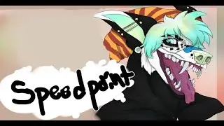 BIG OL SMILE:: SPEEDPAINT #furry #artist #insanelycan