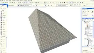 Complex roofs in ARCHICAD - Editing roof ridges