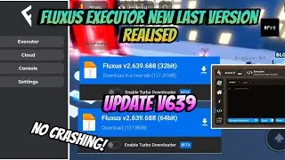 [NEW] FLUXUS And ARCEUS X EXECUTOR LASTEST VERSION V639 REALISED | NO LAG |EXECUTOR MOBILE ROBLOX