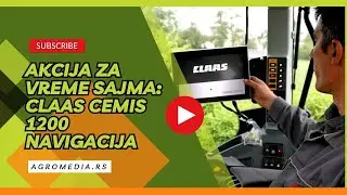 CLAAS CEMIS 1200: NAVIGACIJA za precizan i lak rad!