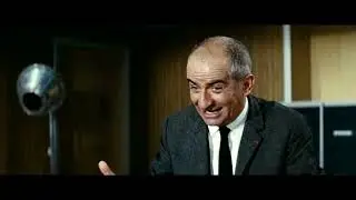 Фантомас разбушевался, 1965. В психушке.