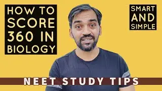 How to score 360 in Biology? | NEET Study tips