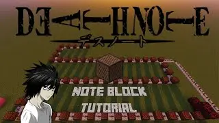 Death Note L's Theme | Minecraft Note Block Tutorial