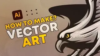 How to make Vector art in Adobe Illustrator?