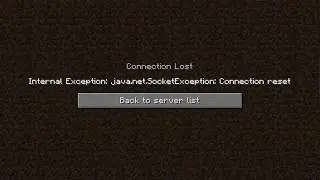 How to FIX Connection Reset Error in Minecraft 1.19