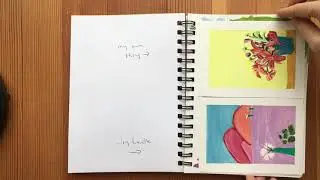 Gouache Sketchbook Tour