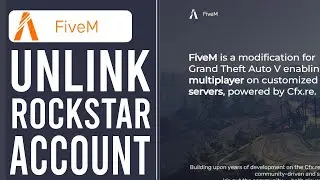 How to Unlink Rockstar Account From Fivem (2024)