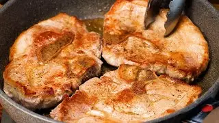 Don't cook pork chops until you see this recipe! Simple and delicious pork dinner