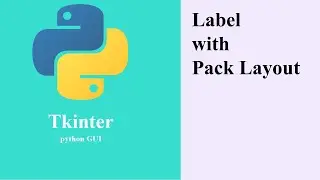 How To Create and Use Label in tkinter Python GUI Library