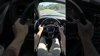 The Charger Scat Pack's Sound is Fully Immersive (POV Drive #shorts)