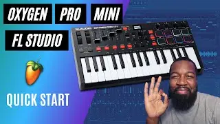 M Audio Oxygen Pro Mini FL Studio Setup - Quick Start