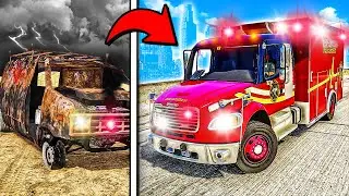 Repairing BROKEN Ambulance in GTA 5!