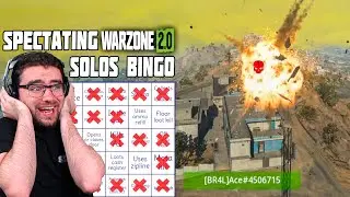 CAN'T BELIEVE IT - Warzone 2 Solos Spectating Bingo