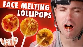 Stinger Pop Challenge | Carolina Reaper Lollipops