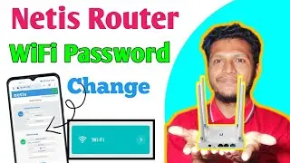 how to change wifi password । netis router password change