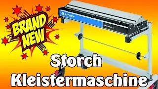 Neue robuste Kleistermaschine von Storch Tapetomat E